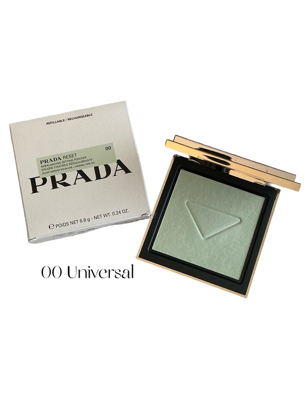 Prada Reset Setting Powder “00 Translucent”